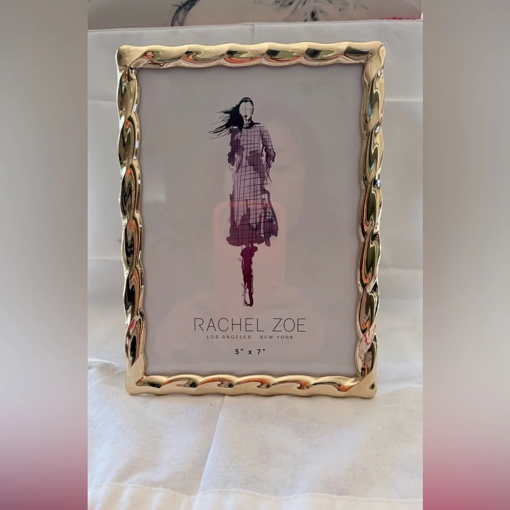 Rachel Zoe Elegant Gold Frame for 5x7 photo